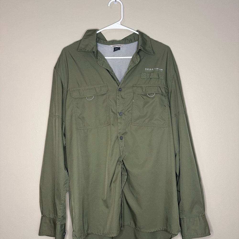 Field & Stream Men's Green Shirt